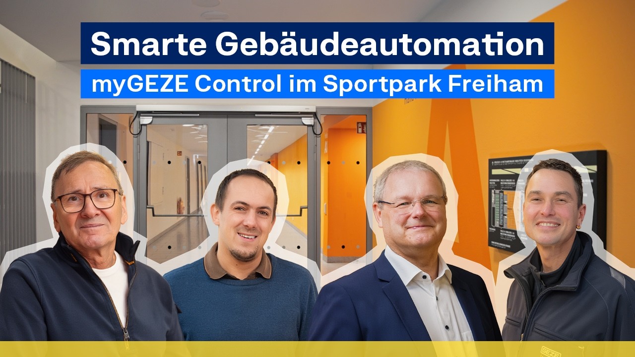 Automatización de edificios inteligente en el complejo deportivo de Freiham | myGEZE Control y myGEZE Visu 